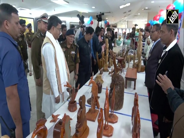 Tripura CM Manik Saha attends Art and Craft Exhibition in Agartala
