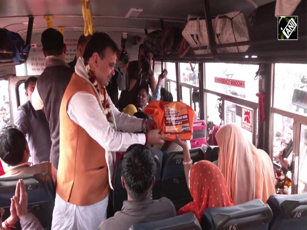 Rajasthan CM Bhajanlal Sharma flags off Jaipur to Ayodhya Dham bus service