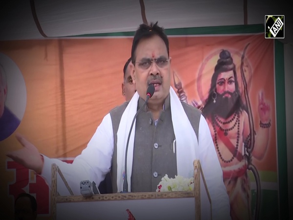 For us nation comes first: Rajasthan Chief Minister Bhajanlal Sharma at Morena