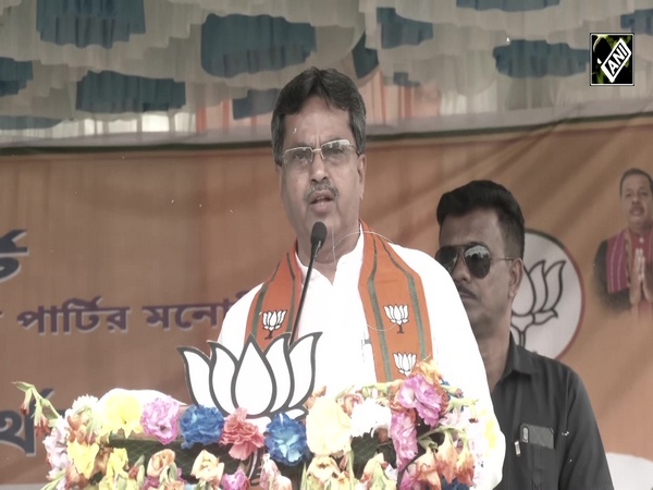 CM Manik Saha holds public meeting for BJP’s East Tripura LS candidate Kriti Singh Debbarma